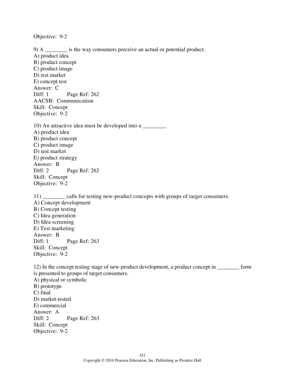 科特勒市场营销第九章习题与答案_第3页