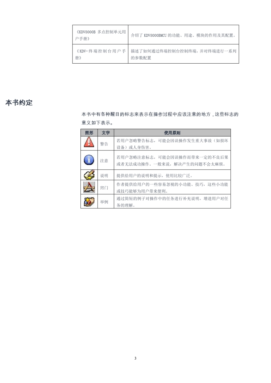科达KDVMCS会议控制台用户手册_第3页