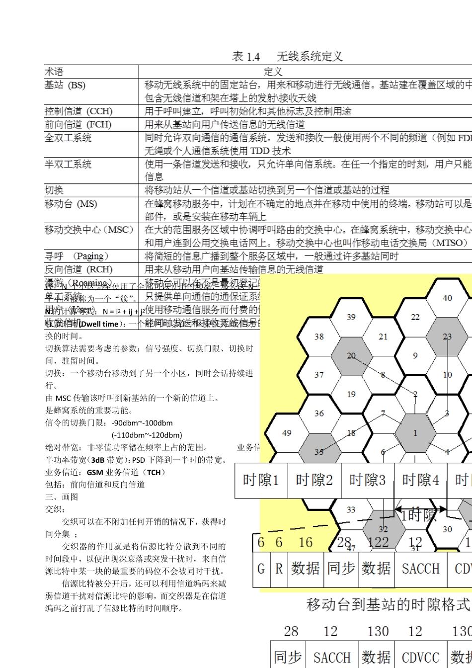 移动通信重点总结_第3页