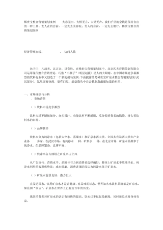 稀世宝整合营销策划案例