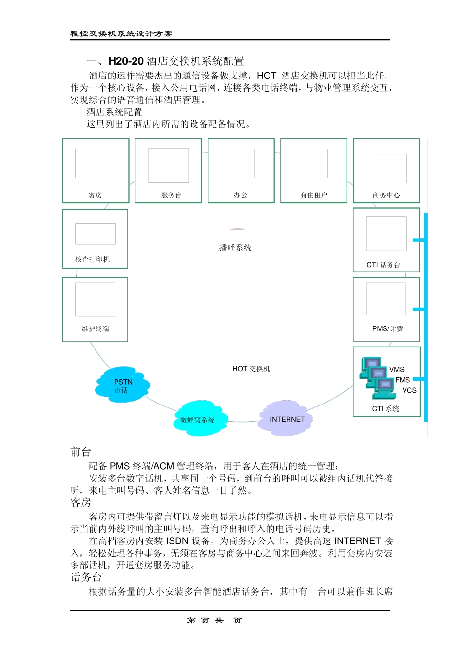 程控交换机系统设计方案_第3页