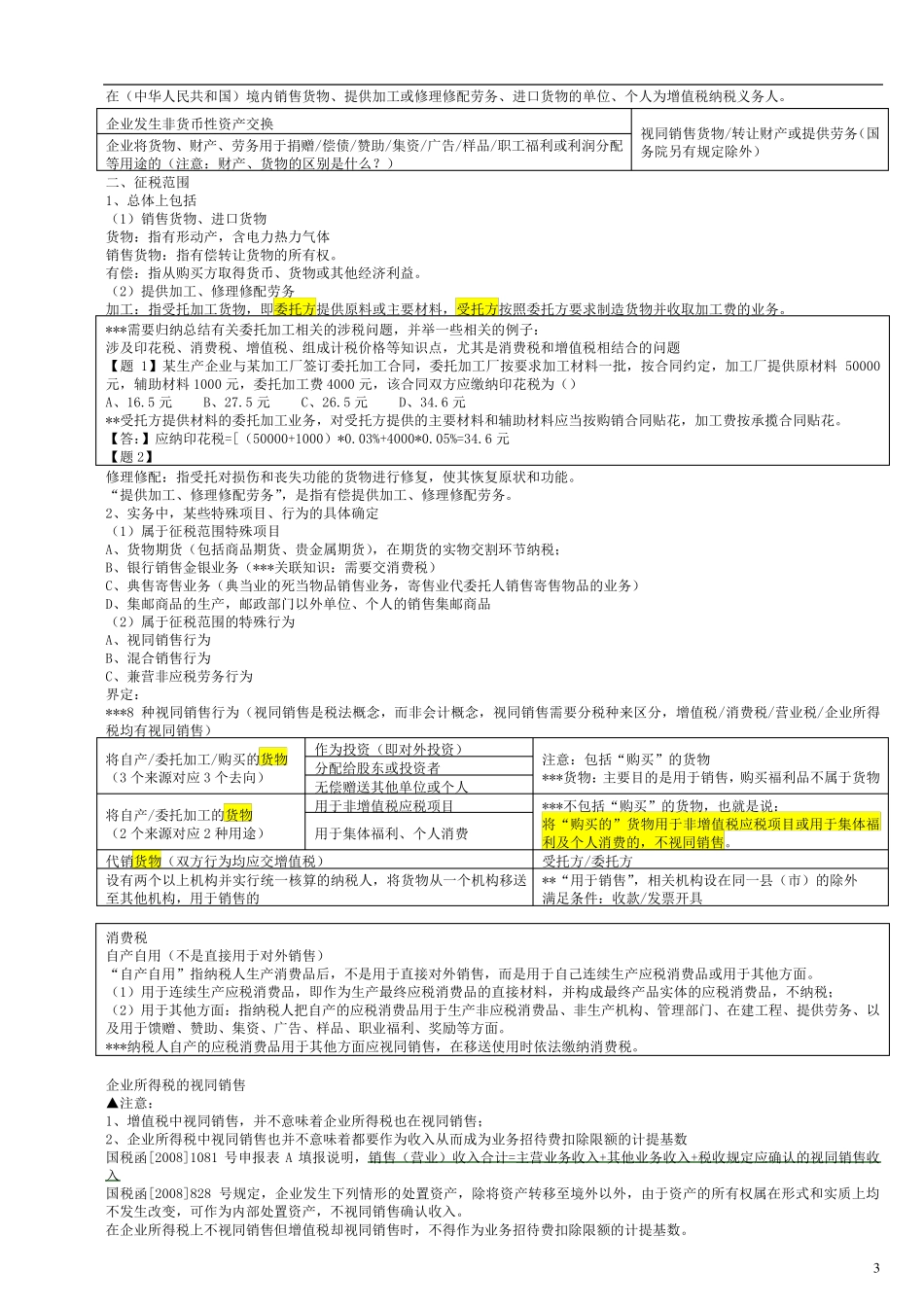 税法自学笔记_第3页