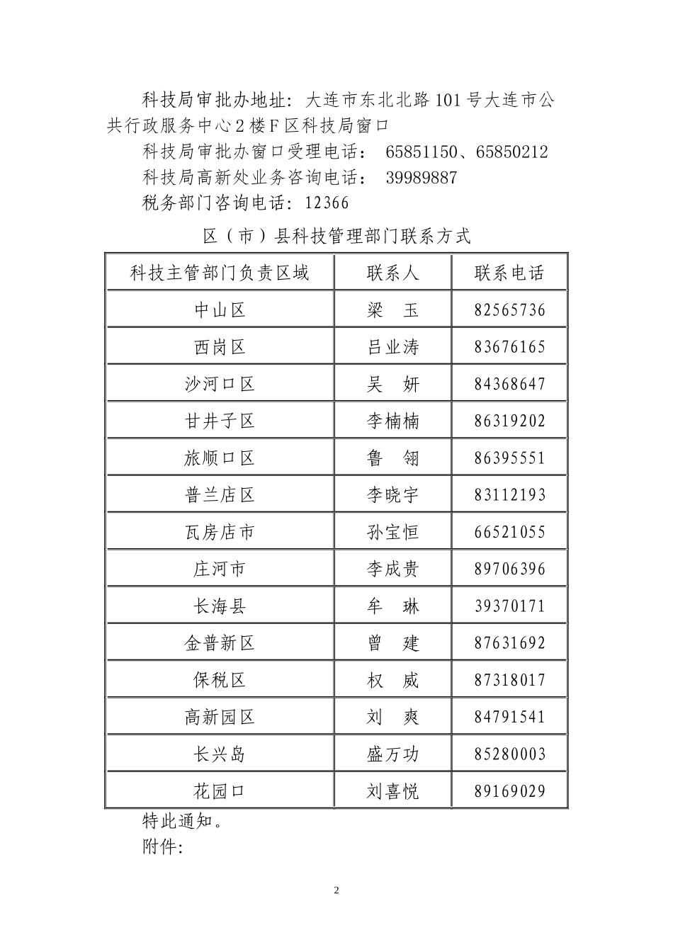 大连市关于组织开展2016年度高新_第2页