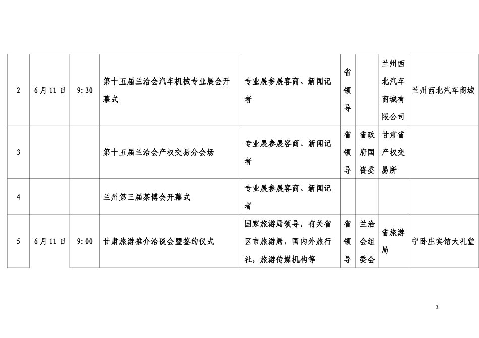第十五届兰洽会主要活动日程_第3页