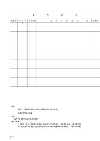 新产品开发设计流程