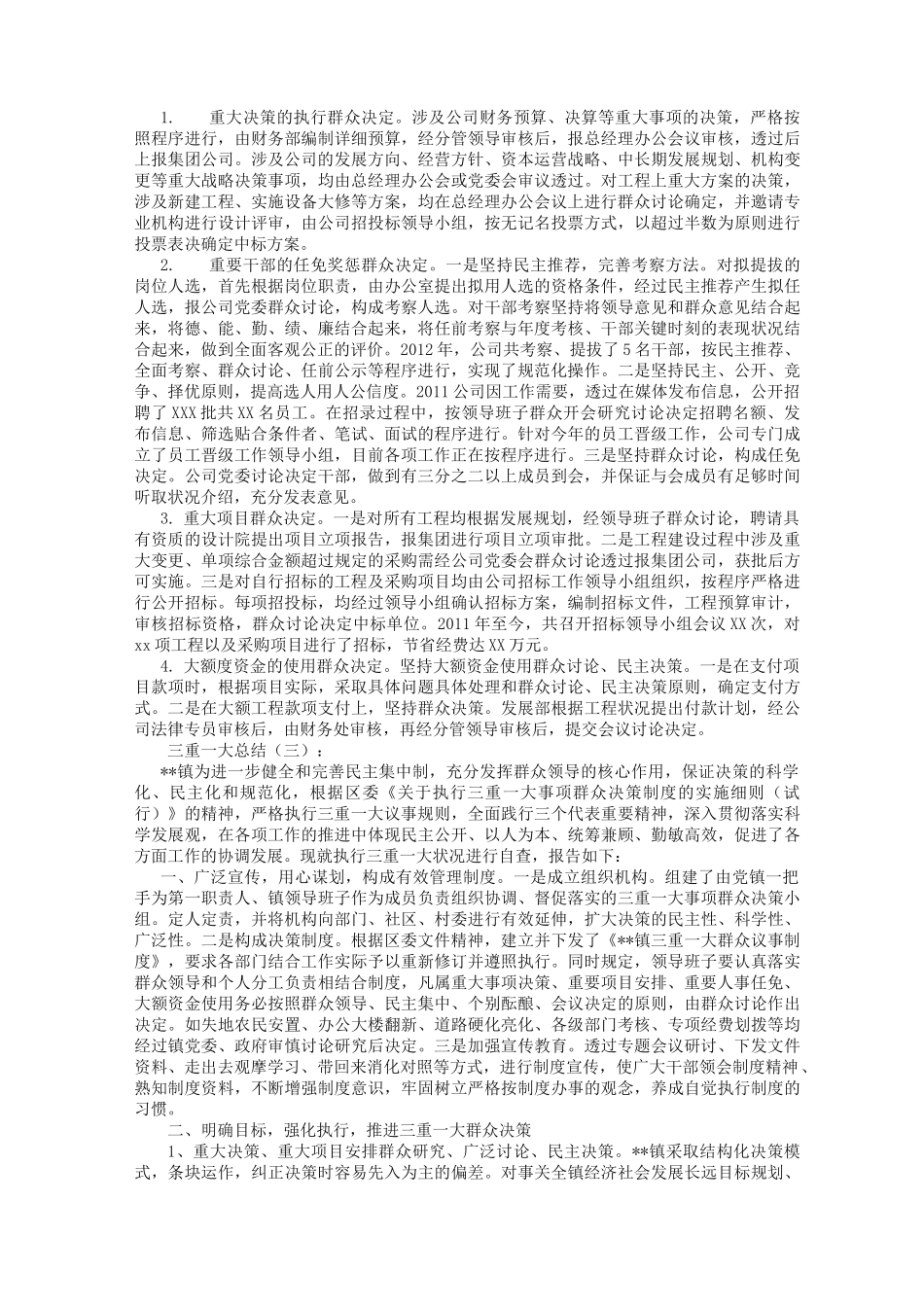 三重一大总结10篇_第3页