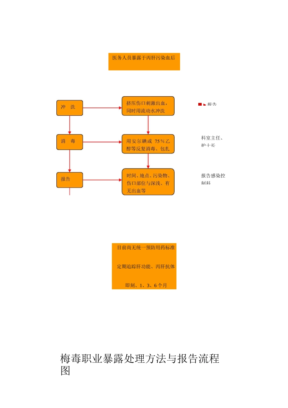 (完整word版)各种职业暴露处理流程图_第3页
