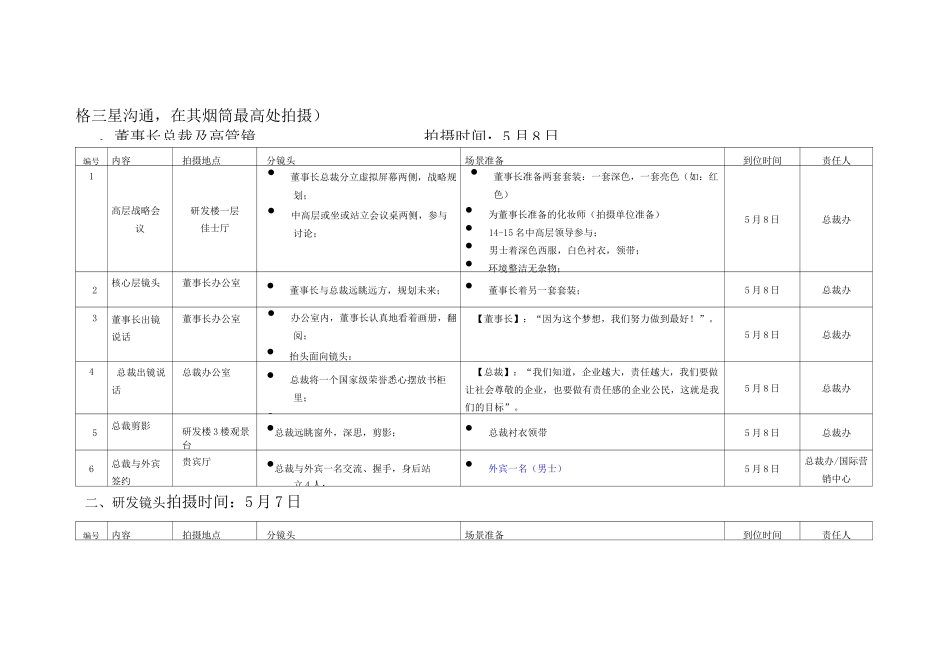新宣传片拍摄计划_第3页