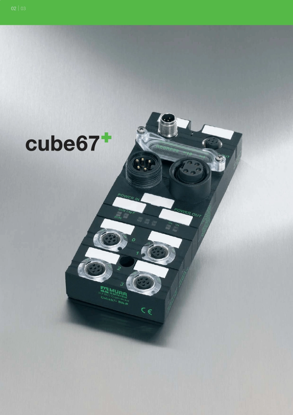 穆尔电子Cube67和Cube20经济型离散式安装方案_第2页