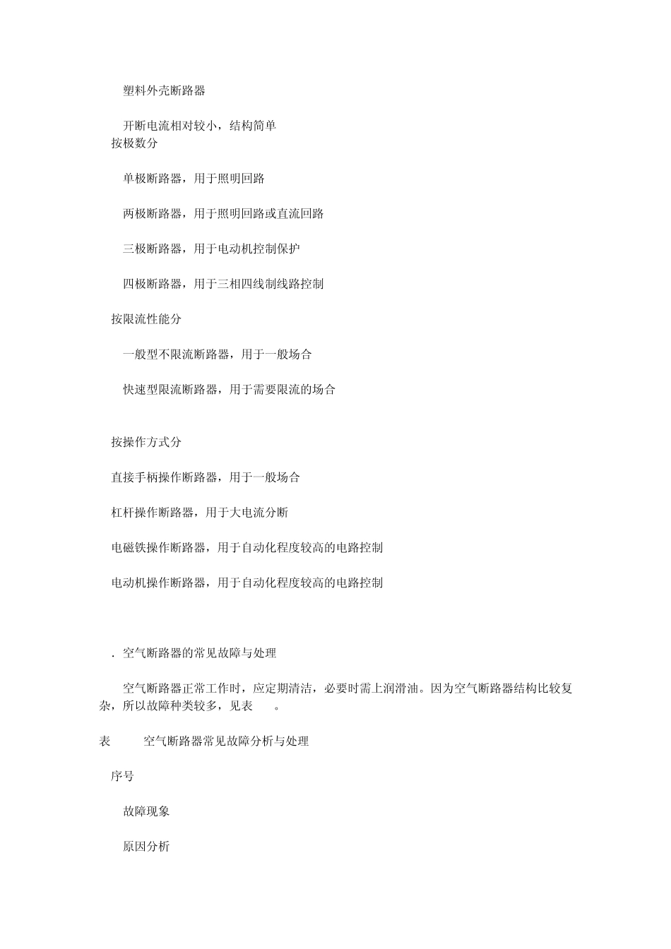 空气断路器常见故障及处理方法_第2页