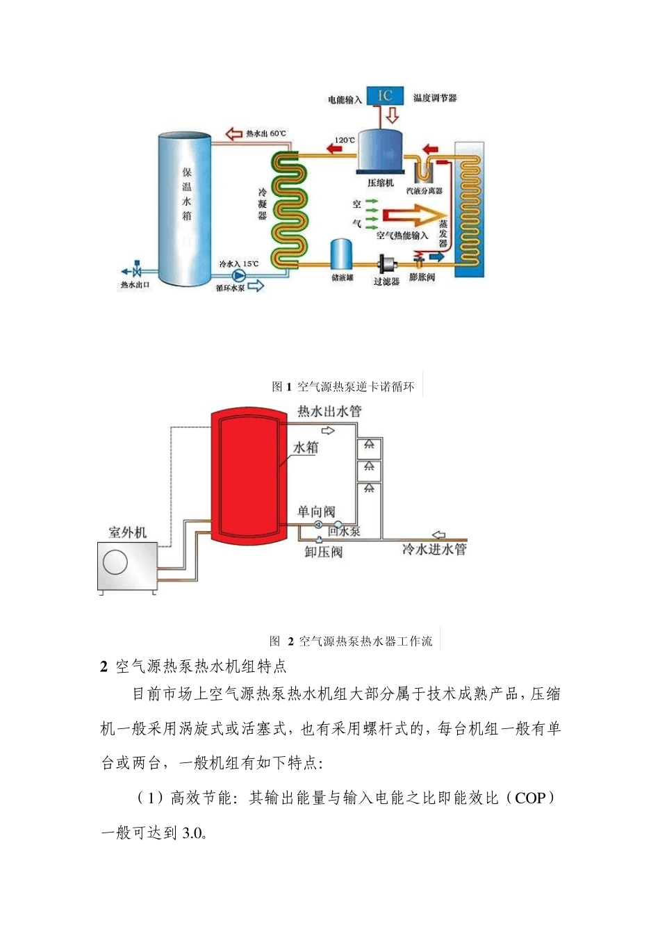 空气源热泵系统工作原理及故障分析_第2页