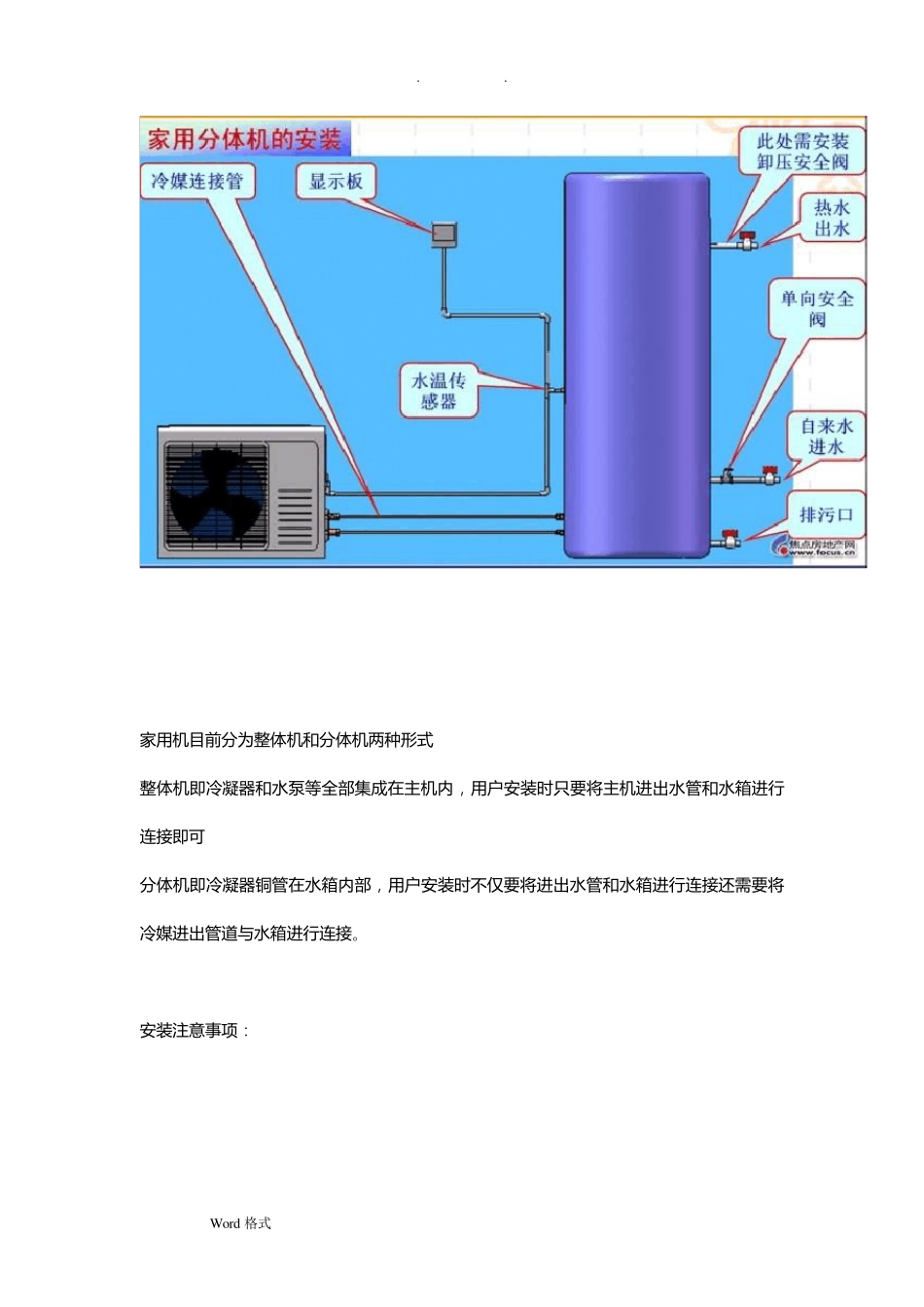 空气能热泵安装示意图_第3页