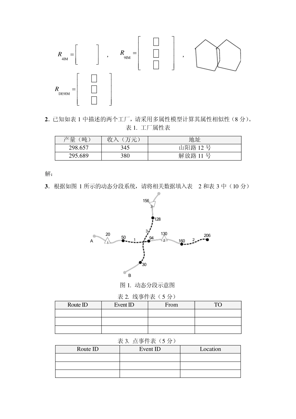 空间分析复习题_第3页