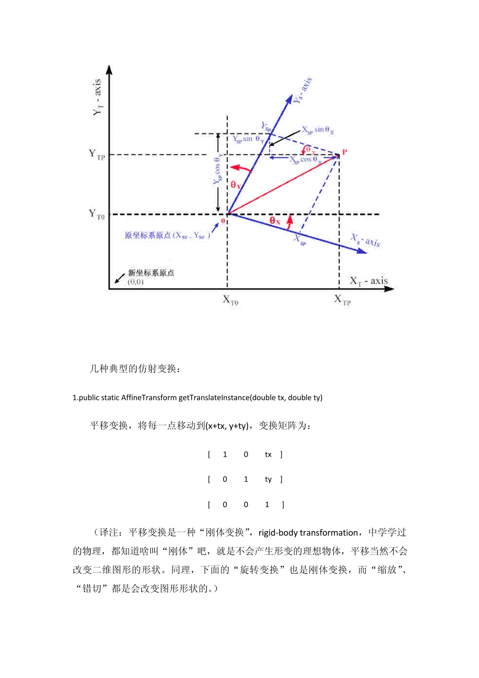 空间直角坐标转换之仿射变换_第2页