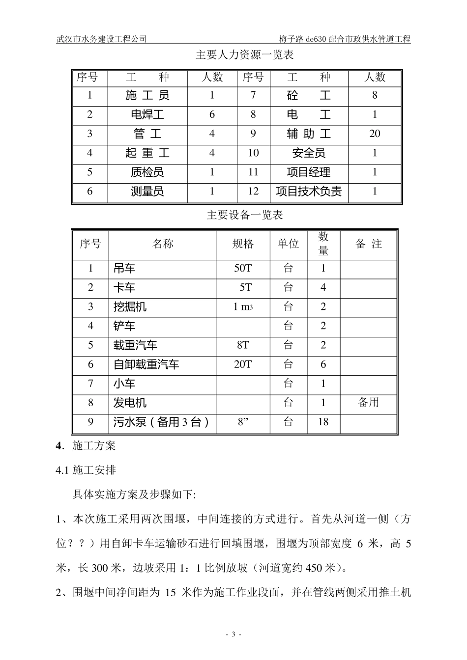 穿越河流管道施工方案_第3页