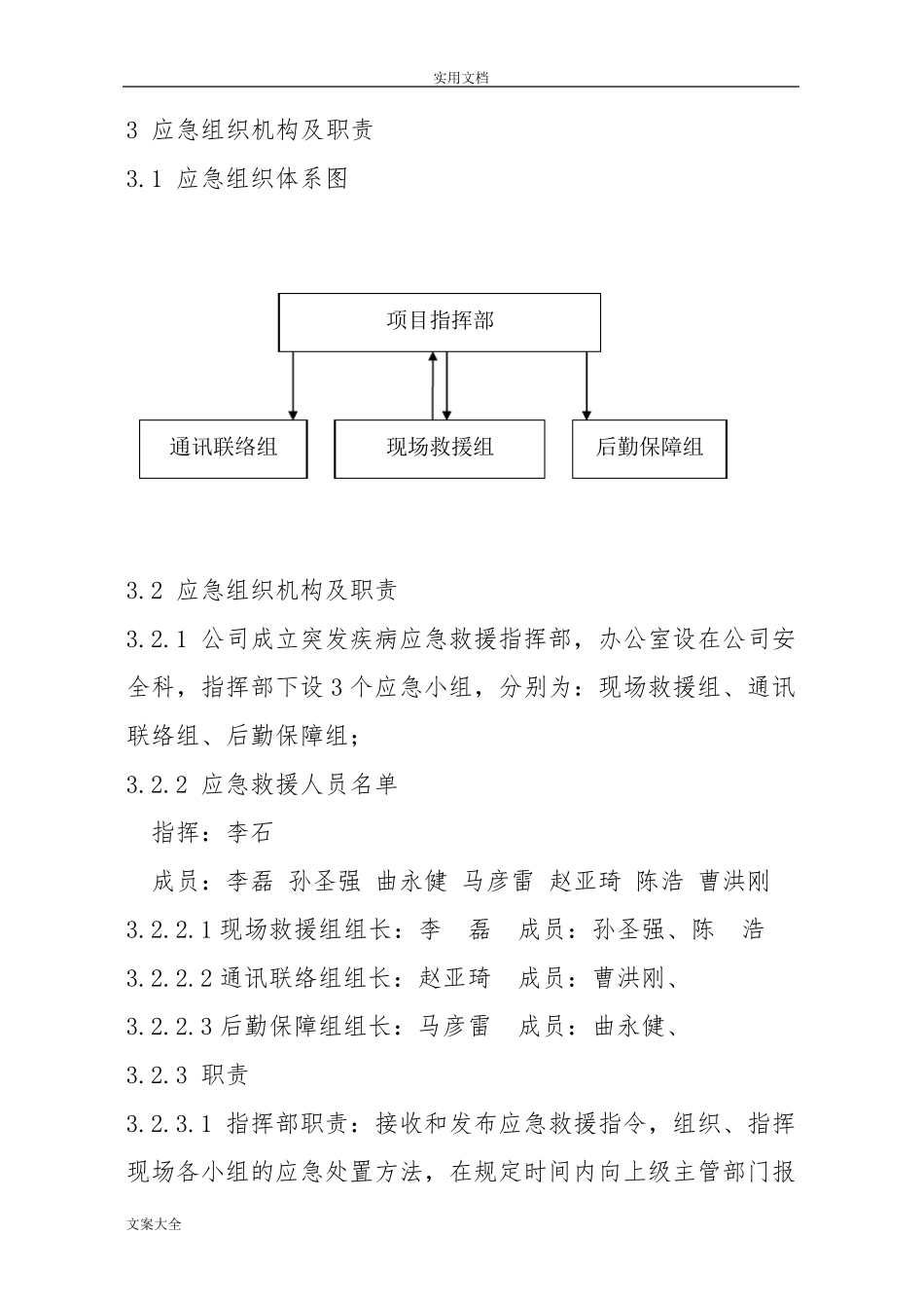 突发疾病专项应急预案_第2页