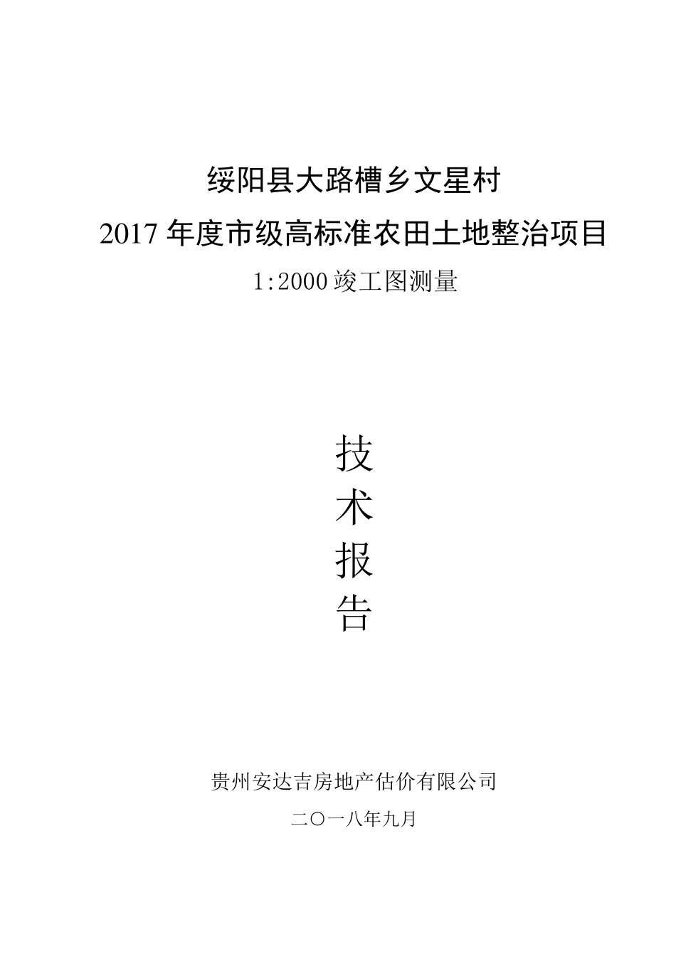 竣工测量报告_第1页