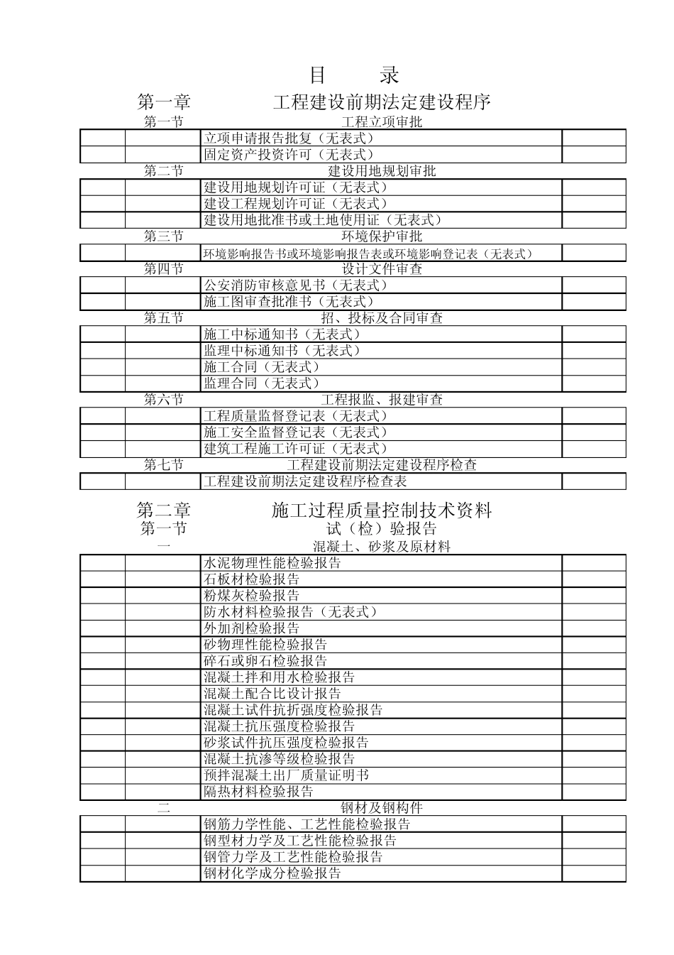 竣工资料目录及内容_第1页