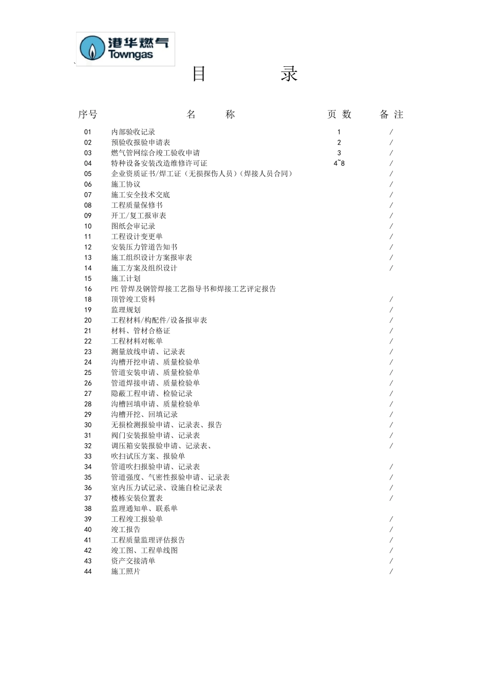 竣工资料范本_第2页