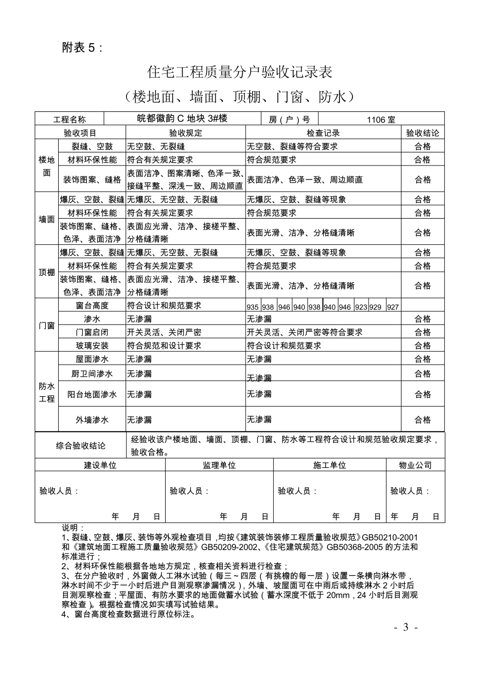 竣工验收一户一表_第3页