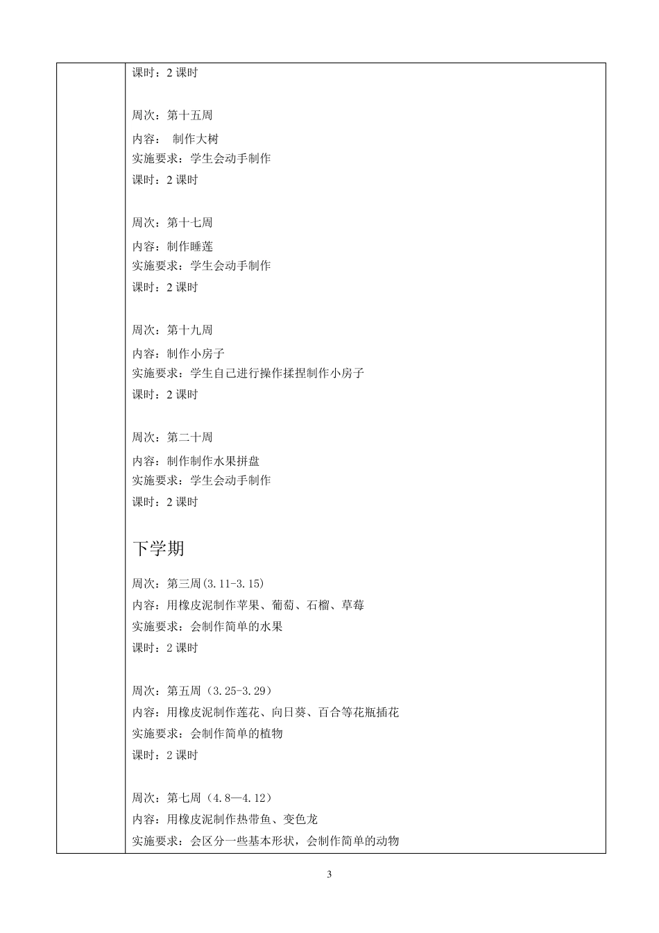 童趣彩泥课程课程纲要_第3页