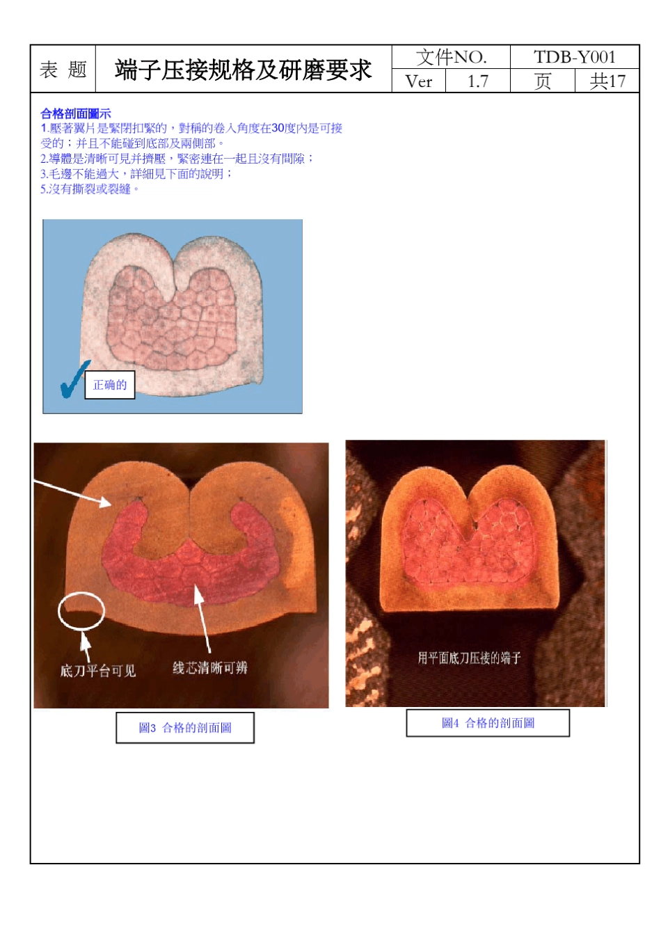 端子压接规格及研磨要求_第2页