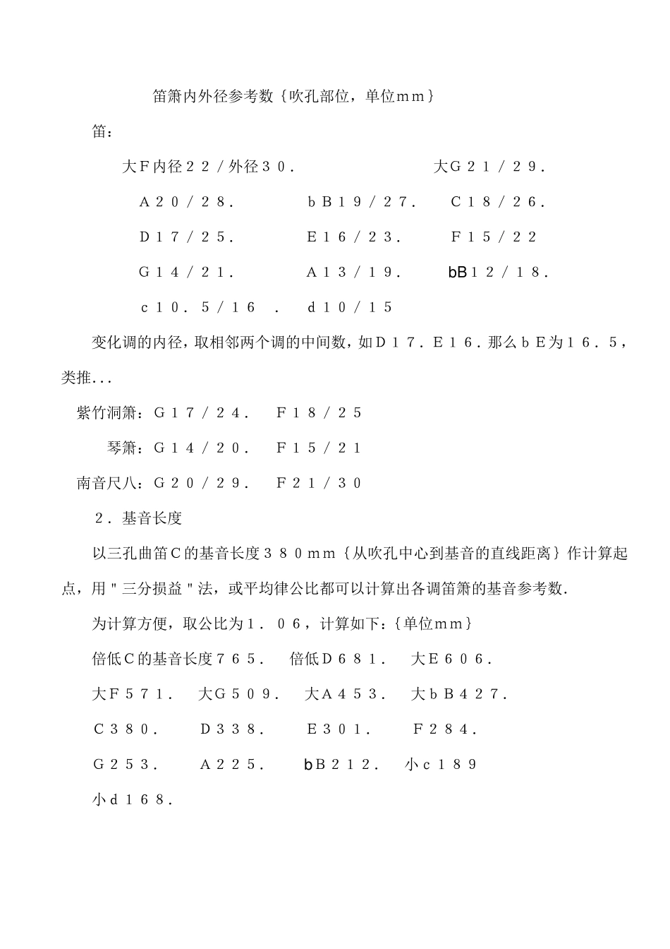 笛子制作参数_第2页