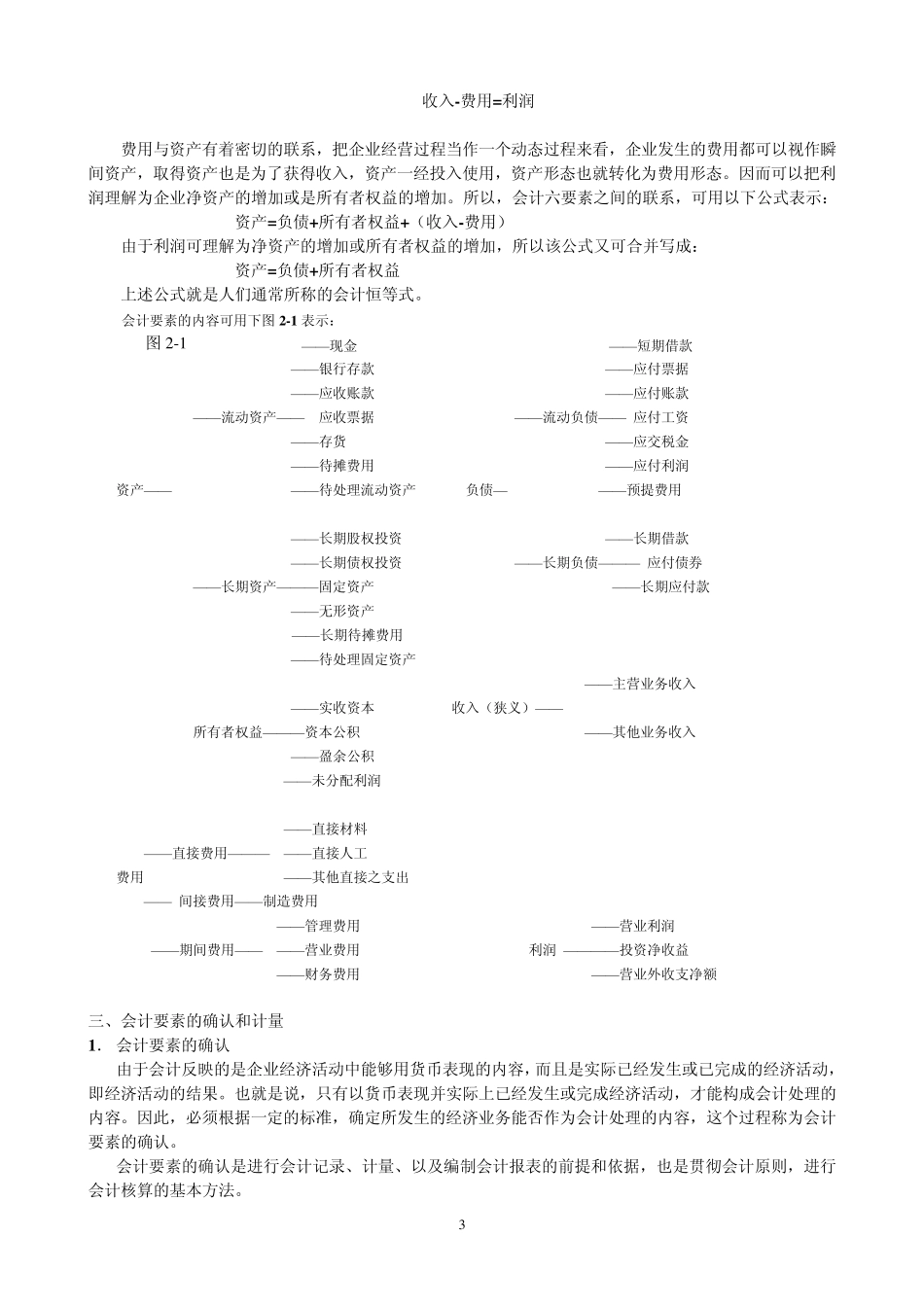 第02章会计要素与会计恒等式_第3页