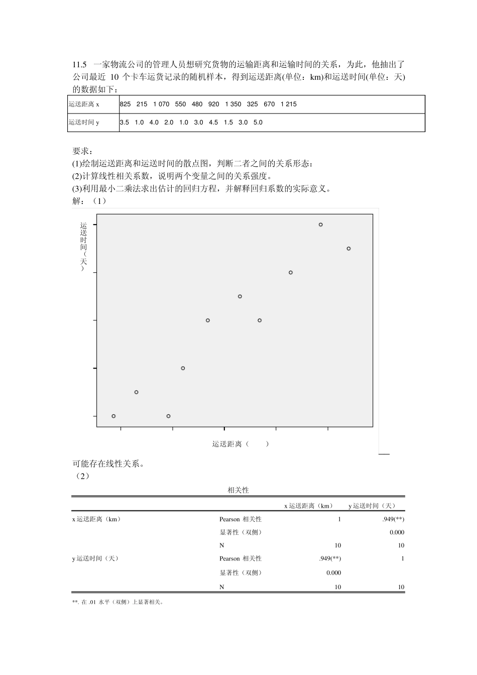第11章相关分析与回归分析_第1页
