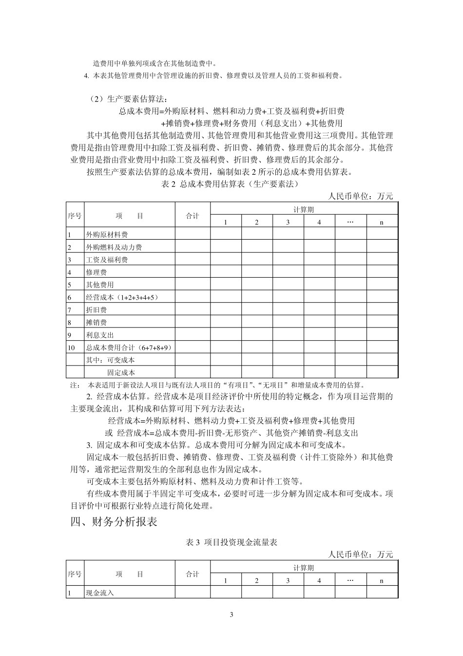 第1章建设项目财务评价(经济评价方法与参数(第三版)_第3页