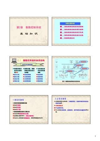 第2章集散控制系统的基础知识