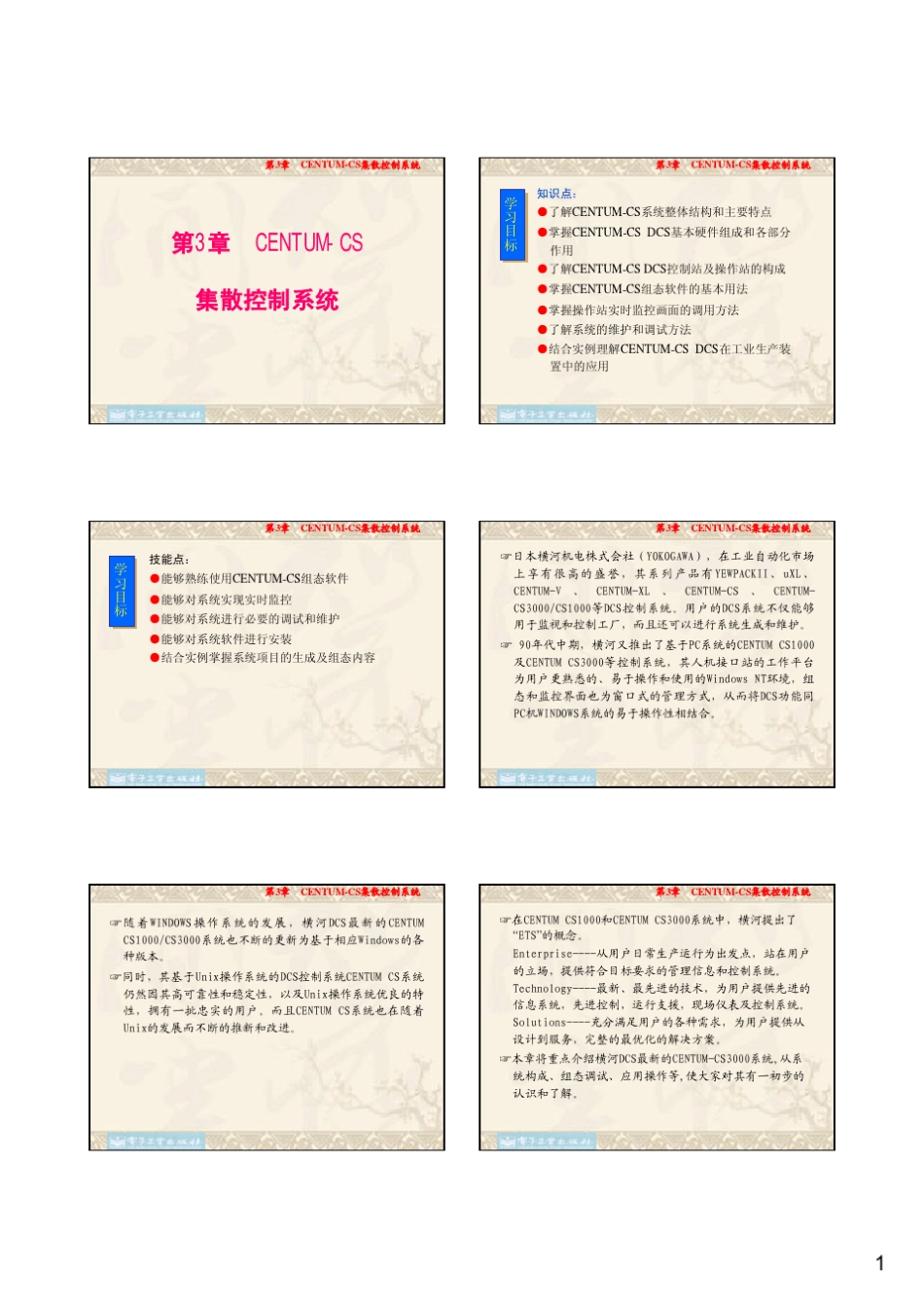 第3章ICENTUMCS3000系统_第1页