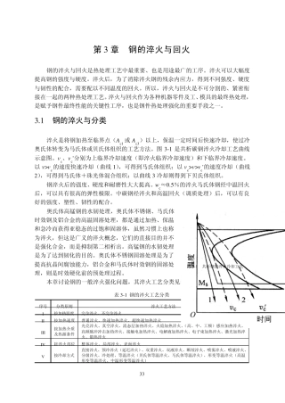 第3章钢的淬火与回火