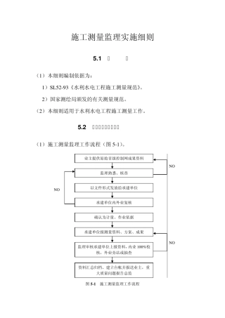 第5章施工测量监理实施细则