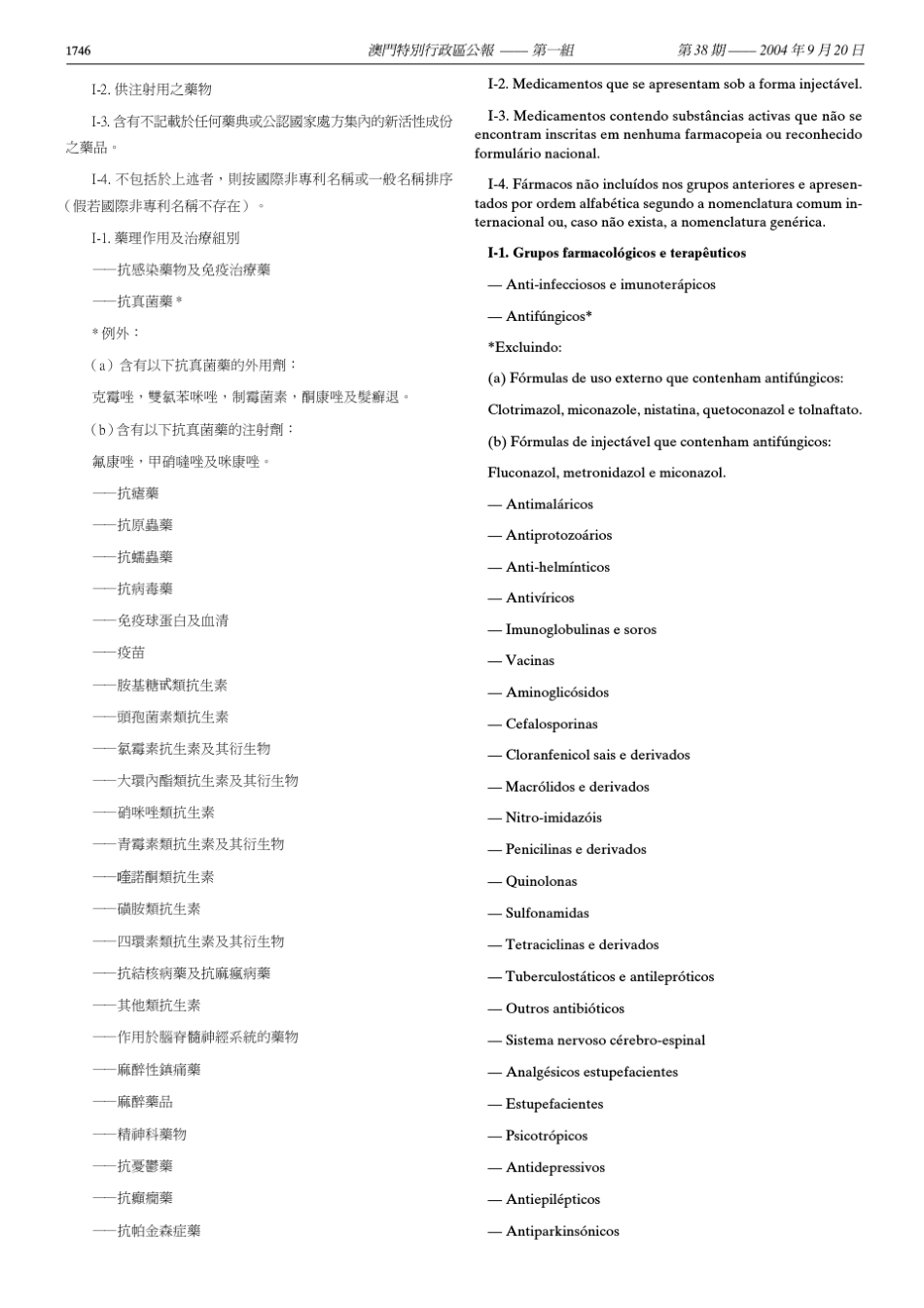 第682004号社会文化司司长批示附件一处方药物物质_第2页