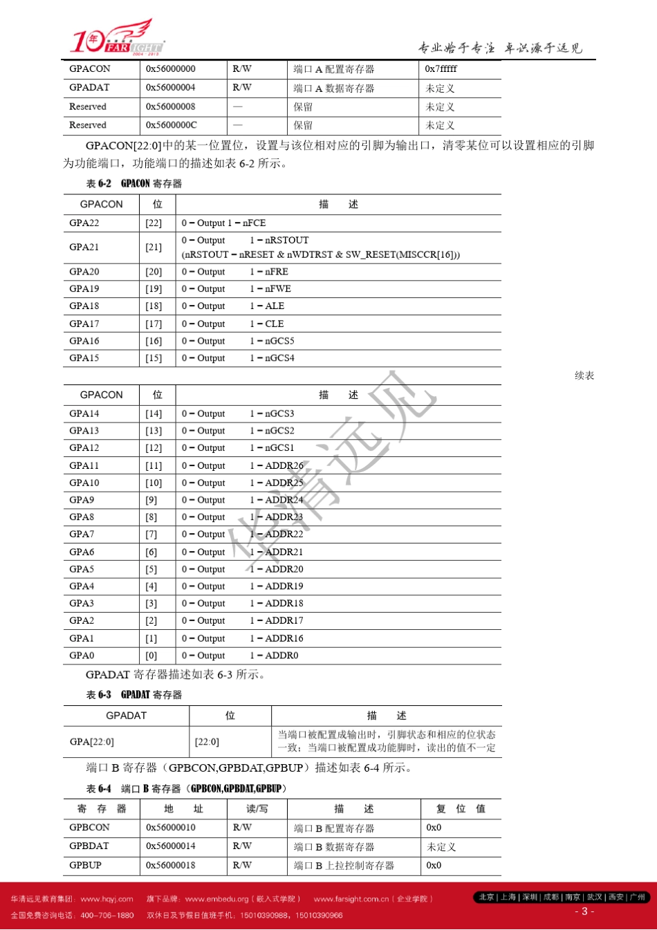 第6章GPIO编程《从实践中学ARM体系结构与接口技术》_第3页