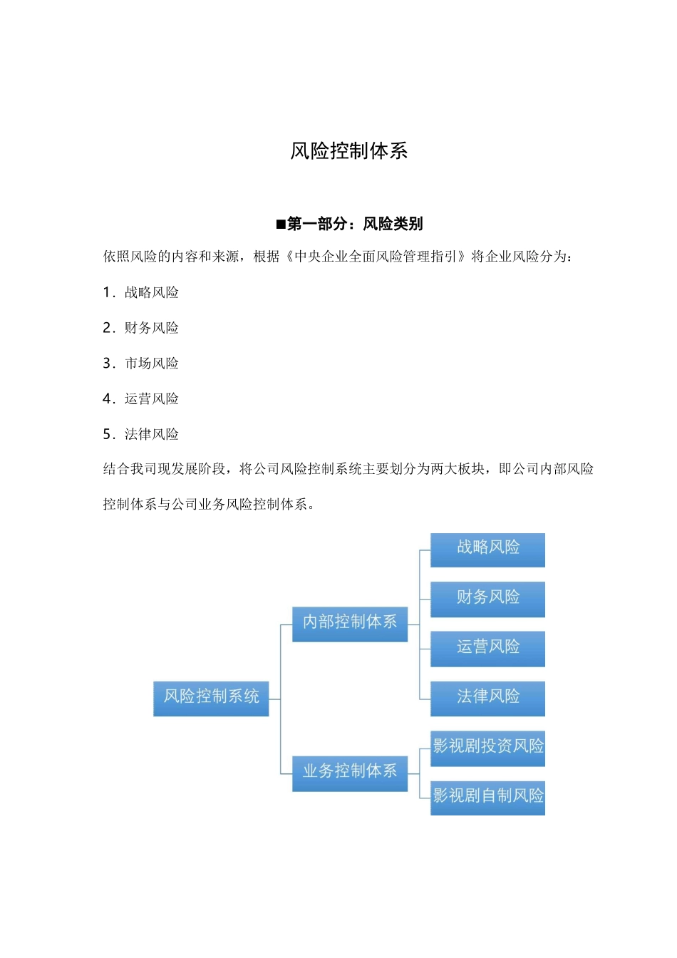 风险管理体系框架_第1页