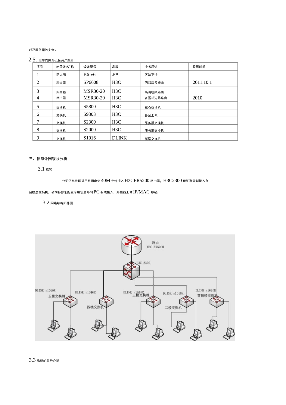 网络改造方案设计建议书_第3页