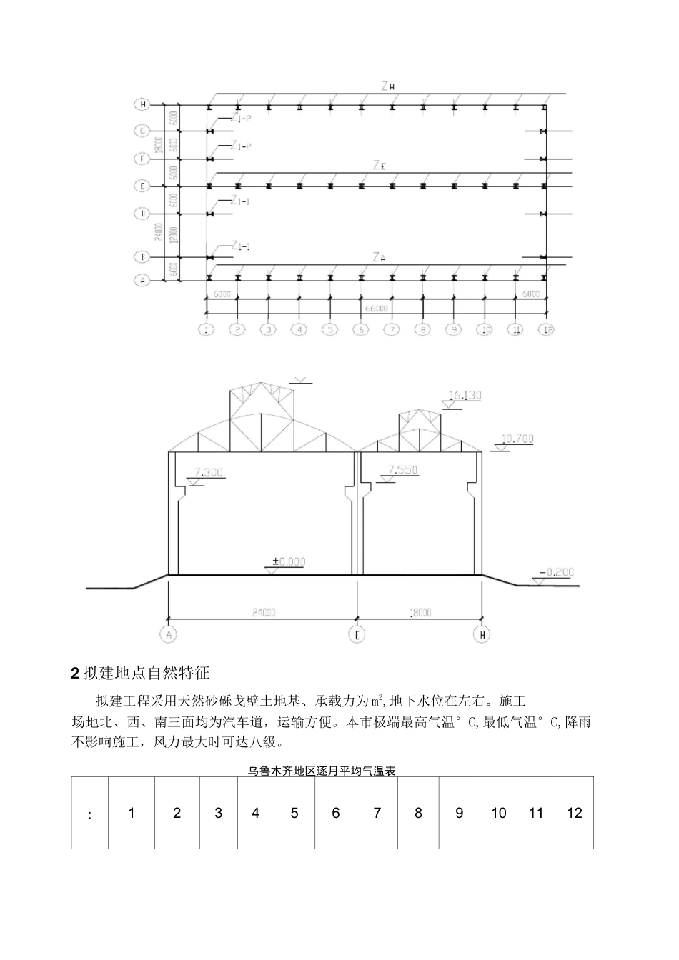 乌鲁木齐拖拉机厂冲压车间施工组织设计_第2页