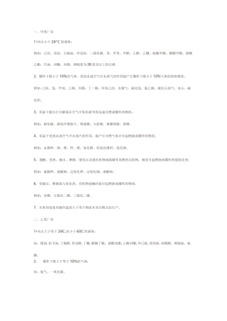 甲乙丙丁厂房表