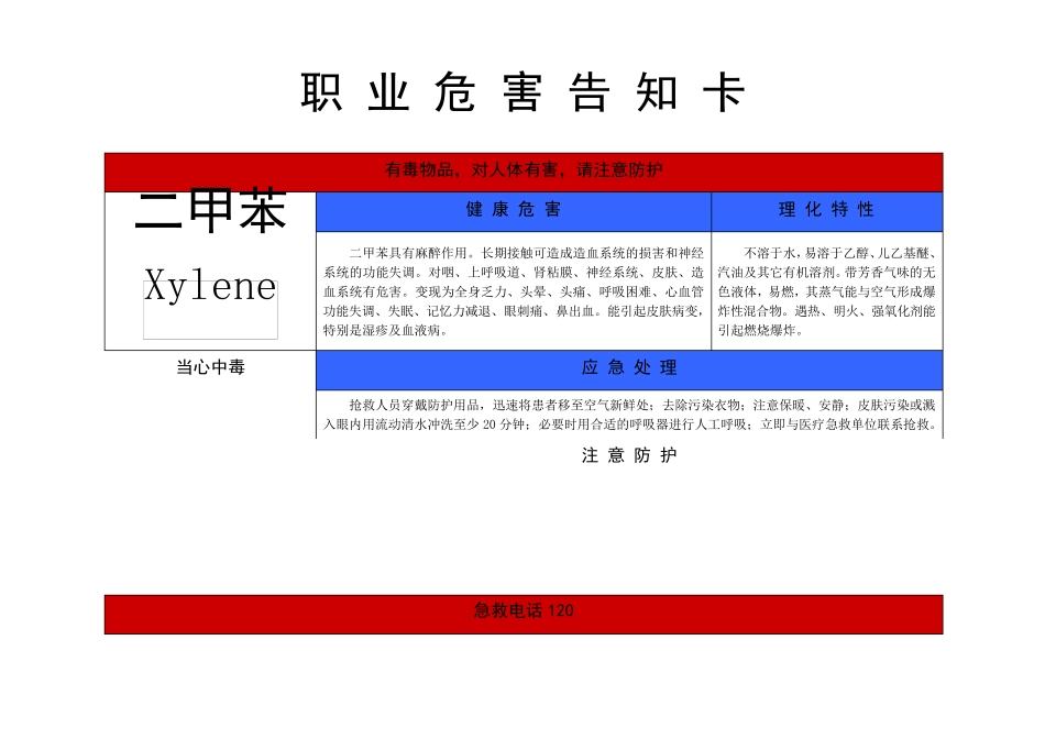 职业危害告知卡(附件二)_第3页