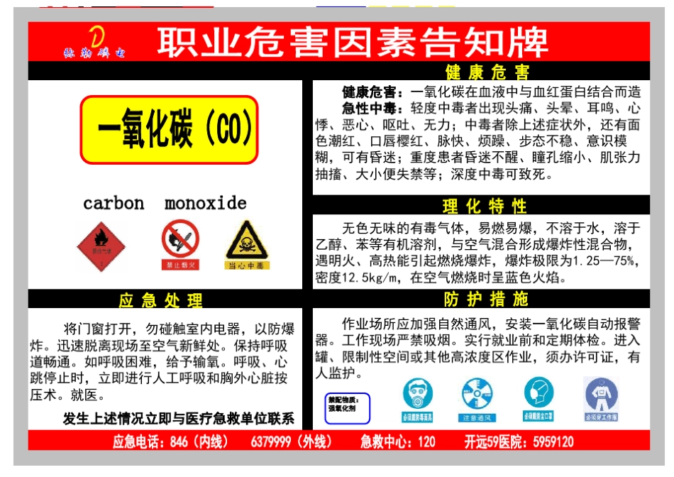 职业危害告知牌_第1页