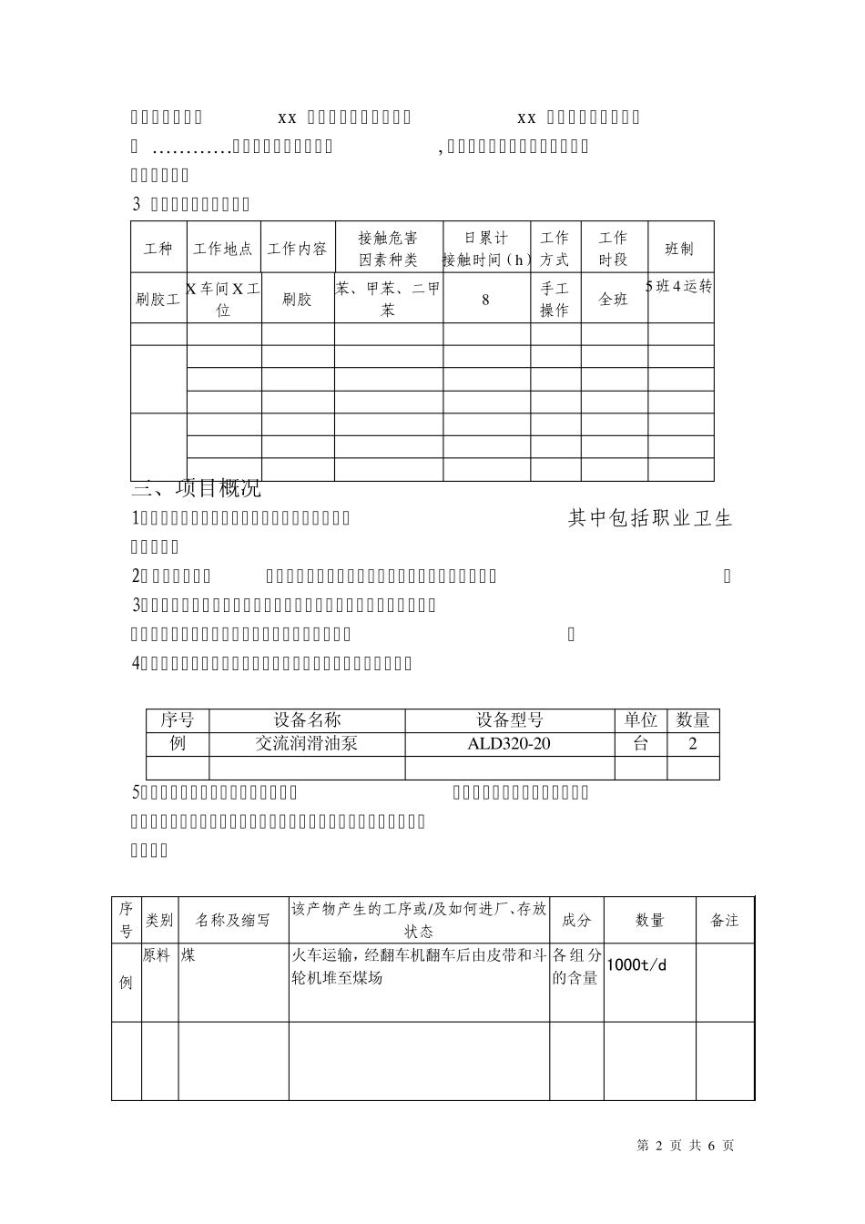 职业病危害现状评价现场调查方案_第2页