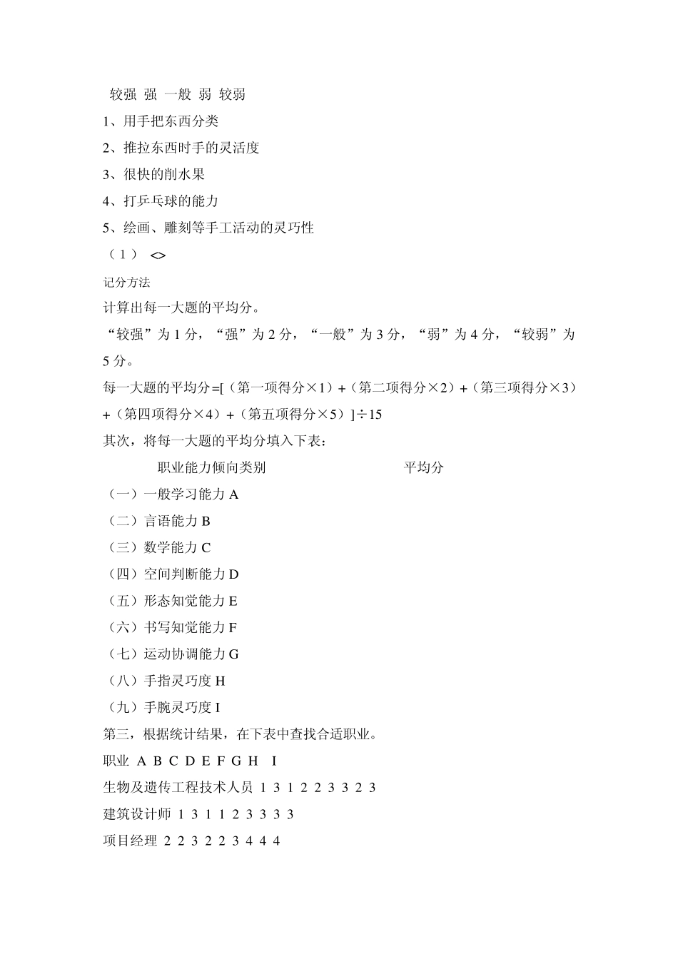 职业能力倾向性测试_第3页