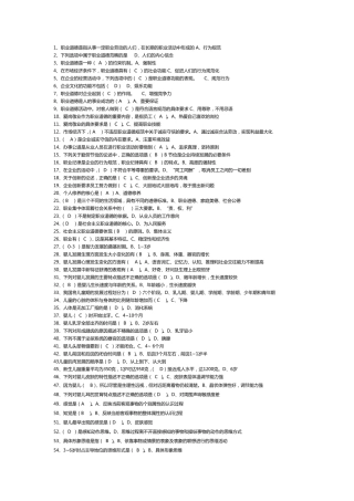 职业道德是指从事一定职业劳动的人们