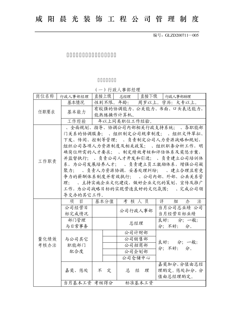 职位说明与绩效考核_第1页