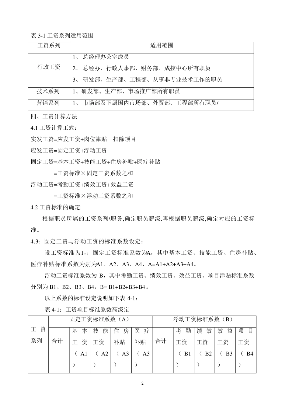 职工薪资调整方案_第2页
