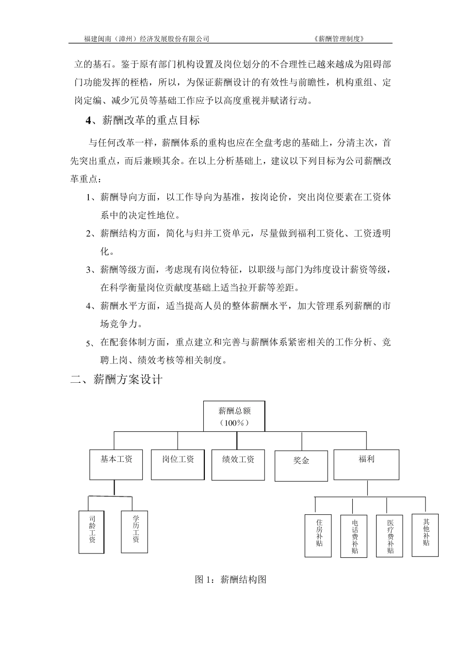 职能部门薪酬设计方案_第2页