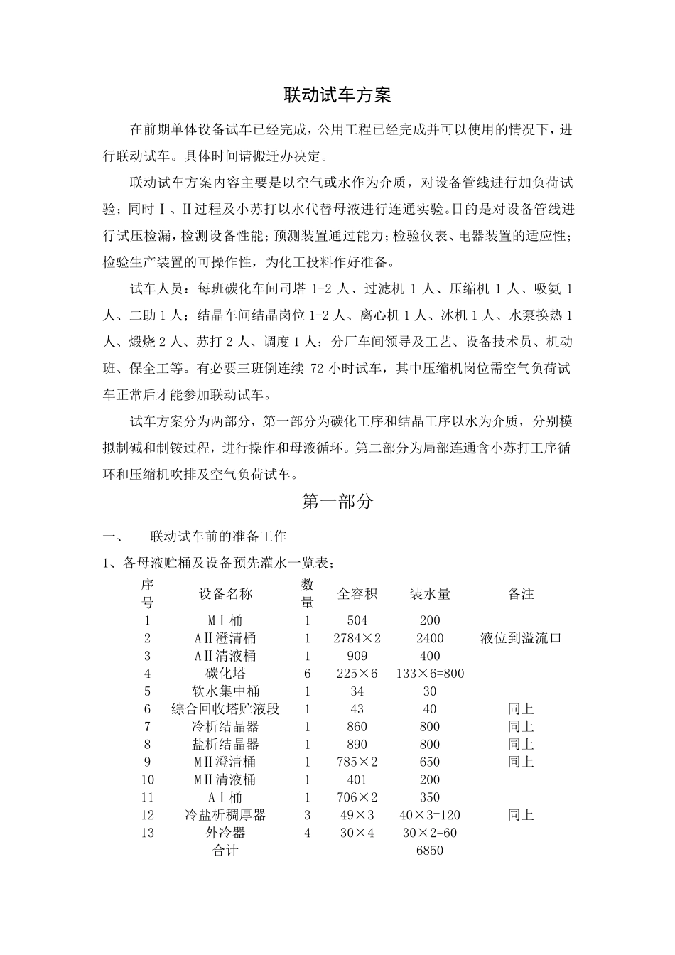 联动试车方案_第2页