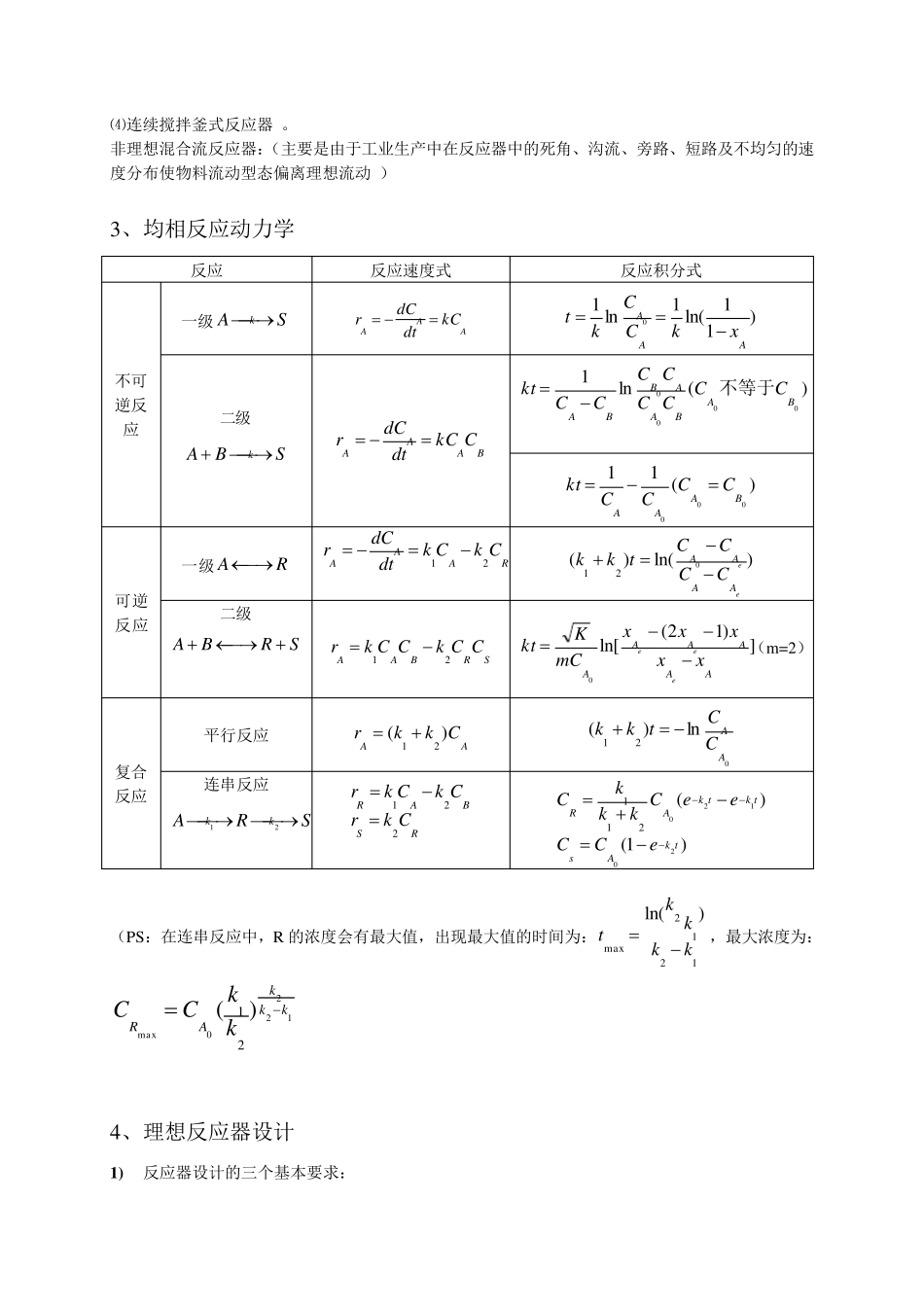 聚合物反应工程基础知识总结_第3页